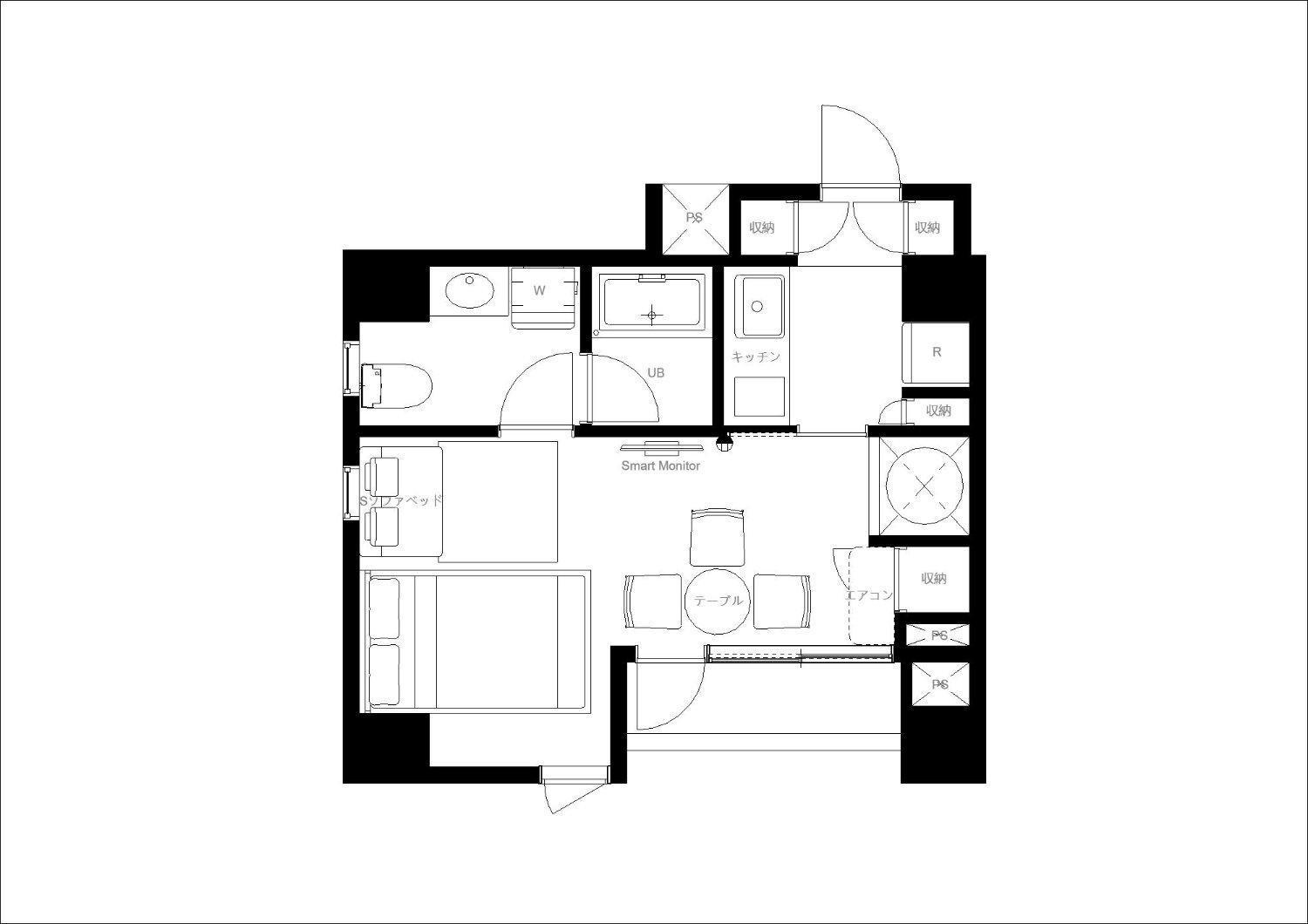 Luce Takanawa Tokio Habitación foto